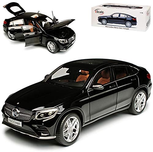 I-Scale Mercedes-B GLC Coupe X253 SUV Schwarz Ab 2015 1/18 Modell Auto