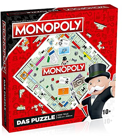 Puzzle (1000 Teile) Monopoly No. 9 Monopoly Classic Alter 10+