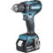 Makita Lot MAKITA 18V Li-Ion 5AH LXT avec Perceuse visseuse DDF485 + Enceinte Bluetooth DMR202B - LOT0233
