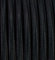 10 mètres 2 - fils Câble textile fil électrique tissu rond 2x0,75 2G0,75 noir