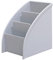 XEERAANG Desk Organizer Trapezoid Remote Control Holder Creative Tabletop Organizer for Study Office Living Room Dresser