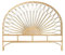 SKLUM Kopfteil für 150 cm Bett aus Rattan Nucdari Braun Natur