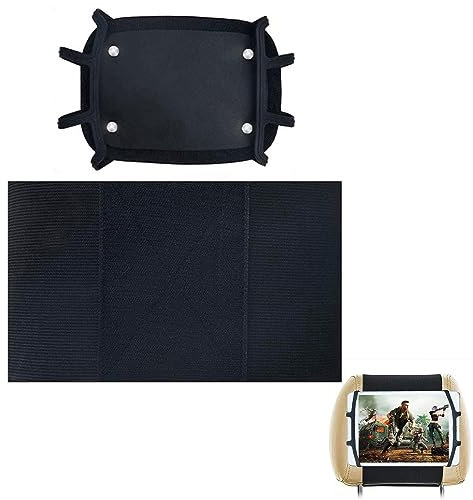 JAWAI Soporte Tableta Coche, Soporte Tablet para Reposacabezas, Silicona Soporte Tablet Reposacabeza de Coche, Adecuado para Ver Series de Televisión en el Asiento Trasero de un Automóvil