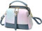 DORRISO Klassische Damen Henkeltasche Leicht Elegant Handtasche Umhängetasche mit Tragegriff für Lässig Reise Urlaub Business Täglich PU Leder Damen Einzigartig Schultertaschen Blau