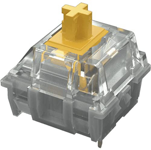 MOUNTAIN - Tastaturschalter - Gelb, durchsichtig (Packung mit 110 Stück) (MG-EVAC-SWITCHPACK110-MTN-LINE) Marke