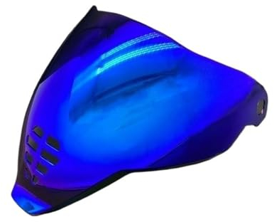 ZYAURA F Passend for ICON Airflite Helmlinse IC06 Integralhelm Zubehör Sonnenschutz Windschutzscheibe Y (Color : B)