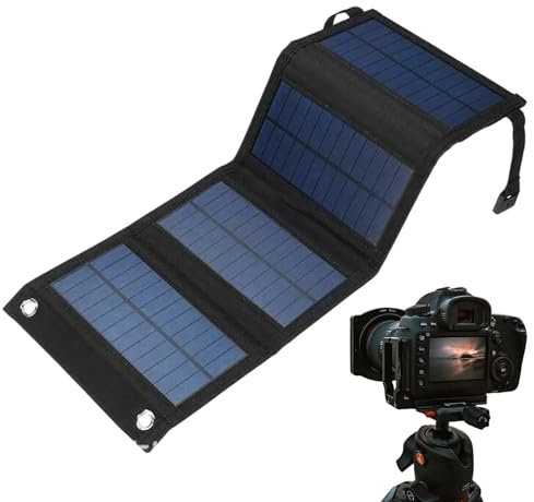 Chargeur solaire portable - Panneaux solaires pliables de 15 W, panneau solaire pour camping avec sortie USB | Chargeur de panneau solaire de 6 V, panneau solaire de voyage, panneau solaire compact