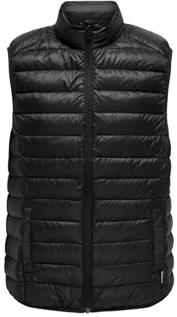 Only & Sons Herren Onsgavin Life Light Quilted Zip Vest Otw Onsgavin Life Light Quilted Zip Vest Otw (1er Pack)