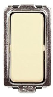 Deviatore 16A unipolare, Modulo bianco, Compatibile Con BTicino Magic, frutti, interruttori, pulsanti, deviatori, dimmer, sensori, PIR, buzzer, Per Placche originali e compatibili