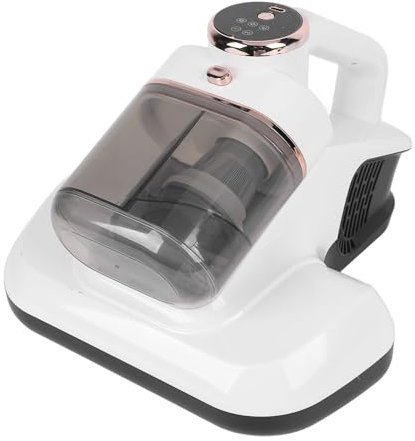 Gsycle Bettmatratze Varuumreiniger, 10000pa Strong Saugheld -Bettdampfer Couch Dampfreiniger mit 400 ml Mülleimer für Kissen Blätter Sofa Plüschspielzeug