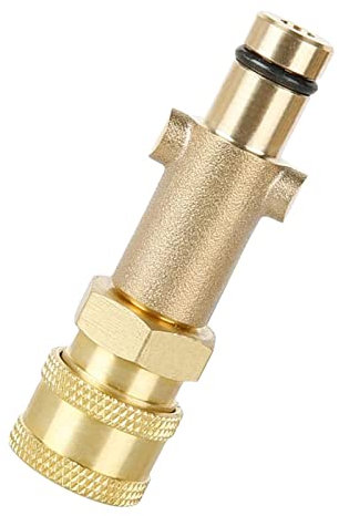 F Fityle Adaptateur de nettoyeur haute pression en laiton 1/4 pour laveuse à pression à connecteur rapide pour Stihle RE127 Machine de nettoyage de laveuse