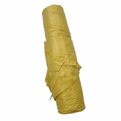 schone Lot de 15 sacs poubelle parfumés 50 l avec cordon de serrage, 90 cm de haut avec longues poignées (citron)