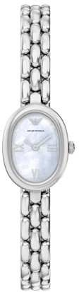 Emporio Armani Women's 24MM Silver-Tone Stainless Steel Watch, AR11720