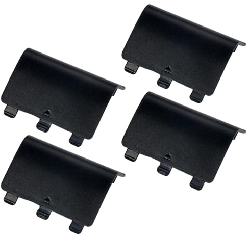 4-Pack Xbox Wireless Controller Replacement Battery Covers, Battery Shell Covers for Xbox One S Controllers