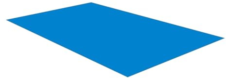 Revêtement de sol de piscine – Bâche rectangulaire gonflable pour piscine, bâche imperméable et résistante pour éviter les crevaisons