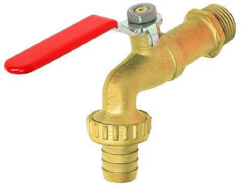 GRK 74-8FG Robinet d'arrosage à boisseau sphérique avec poignée inox 15 x 21-20 x 27 A.C.S.