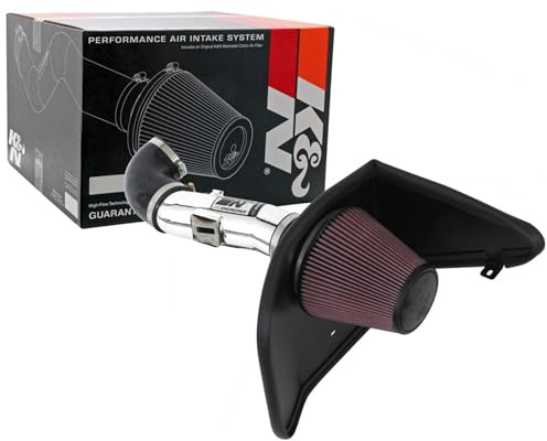 K&N Kaltluftansaug-Set: Erhöhte Beschleunigung und Motorgeräusch, garantiert eine Leistungssteigerung von bis zu 16 PS: Kompatibel mit 3,6 l, V6, 2012–2015 Chevy Camaro, 69–4523TP