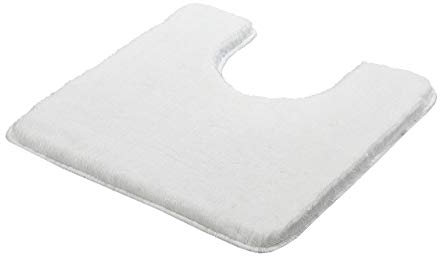 Kleine Wolke WC-Vorleger Relax Polarweiß 55 x 55 cm mit Ausschnitt