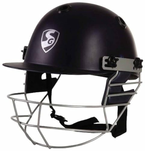 SG Optipro Cricket-Helm aus Polypropylen, Größe XS, Blau