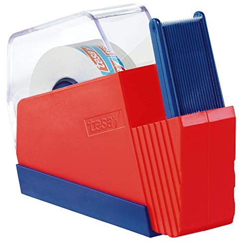 Tesa 57320-00000-01 - Nastro adesivo trasparente, 33 m x 15 mm, in dispenser