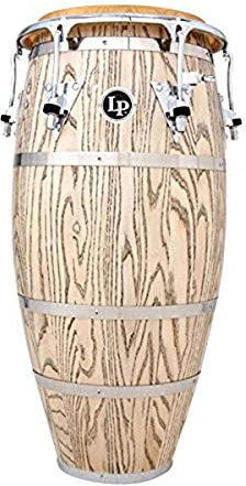 Latin Percussion Conga Giovanni Palladium Tumba 12,5 Inches LP862Z, Ash Natural, chrome Hardware