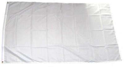 Fahne/Flagge Weiß zum Bemalen NEU 150 x 250 cm weisse