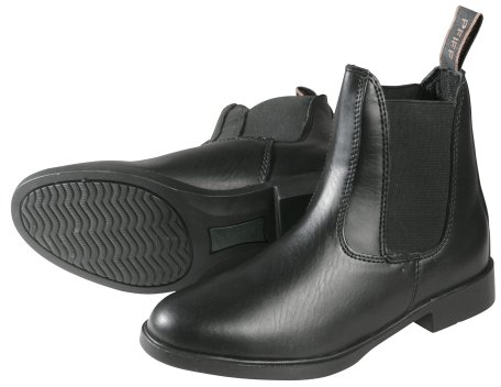 PFIFF, Jodhpurstiefelette, Stivali da equitazione, Donna, Nero, 44 EU