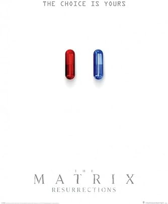 1art1 Matrix Poster Resurrections The Choice is Yours Plakat | Bild 91x61 cm