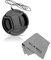77 MM Bouchon Avant Universel pour Canon, Nikon, Sony et Tout Appareil Photo