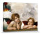 1art1 Raphael Poster Raffaels Engel (Detail) Bilder Leinwand-Bild Auf Keilrahmen | XXL-Wandbild Poster Kunstdruck Als Leinwandbild 80x60 cm