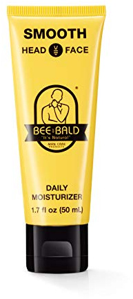 Bee Bald SMOOTH Daily Bald Head Moisturizer for Men, Oil Control, 1.7 fl oz