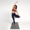 Yogabox Studio Yogamatte PREMIUM - 183 cm x 60 cm x 4.5 mm (LxBxH) - Fitnessmatte, Pilatesmatte, Gymnastikmatte - OEKO TEX 100 P1 - Made in Germany, stone