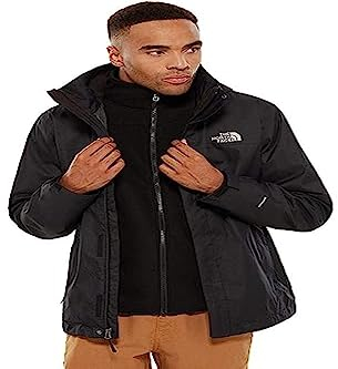 The North Face Giacca Evolve II Triclimate, Uomo, TNF Black, XXL