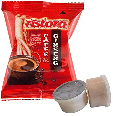Ginseng Lot de 50 capsules compatibles Lavazza Espresso Point