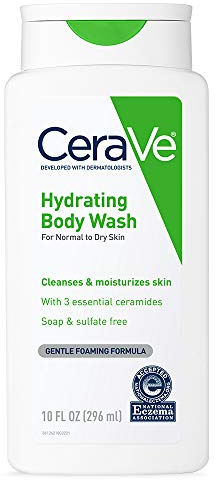 CeraVe Hydrating Body Wash, 10 Fluid Ounce by CeraVe