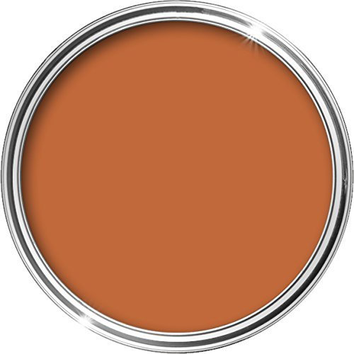 HQC Barn Paint 10L | Garden and Furniture Wood Paint | Outdoor Quick-Drying Protection for Garden Fence | Terracotta
