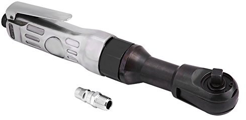 Reminnbor Clé à cliquet pneumatique résistant Clé à cliquet pneumatique outil d'entraînement pneumatique outil de réparation automatique(3/8 tête carrée 10mm) 3/8 air ratchet 3/8 air ratchet