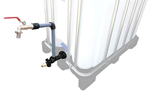 FN-Technik Schwanenhals mit Gardena kompatiblen Anschluss passend für IBC Container