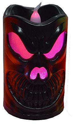 whcct Halloween Horror Pumpkin Candle Light Day bar KTV Nightclub Candle Light Halloween LED Light