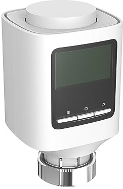 Woox 701761 Vanne Intelligente Unique pour radiateurs, R7067S Zigbee Blanc