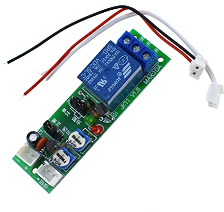 Minuteur relais de temporisation à cycle infini DC 5 V 12 V 24 V (DC 12 V 0–24 heures)