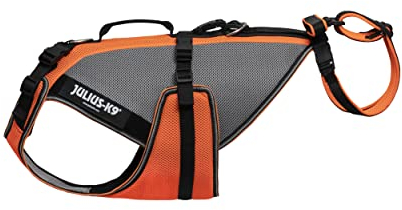 Julius-K9, Multivest, Größe: M, UV Orange