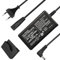 KWTOUL ACK-E15 AC Power Adapter DR-E15 DC Coupler Dummy Battery kit Compatible with Canon EOS Rebel SL1, 100D EOS Kiss X7 DSLR PowerShot SX70 HS Camera