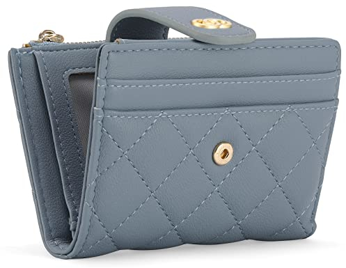 GAEKEAO Geldbörse Damen Klein,Kleines Portemonnaie Damen Geldbeutel Damen Leder mit RFID Blocker Portmonee Damen Klein,Geschenke für Frauen Brieftasche Slim Wallet