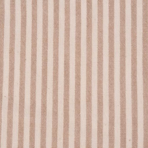 SCHÖNER LEBEN. Bekleidungsstoff Baumwolle Viskose leichte Webware Raytis Streifen nat