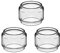 WratryParts 3 piezas de repuesto recto de burbujas de vidrio para tanque Z Nano 2 RTA (3.5 ml de grasa)