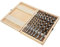 8 Piezas de Acero Al Carbono con Vástago Hexagonal, Broca de Punta SDS, Herramienta de Perforación de Madera en Espiral con Caja de Madera, Diámetro 6 Mm, 8 Mm, 10 Mm, 12 Mm, 14