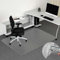 GOFOWRK 3MM Thickened Office Chair Mat for Carpeted, 90 * 120cm Rectangular Carpet Protector Chair Mat, Clear Carpet Protector Mat with Non-slip Studs for Low, Standard and Medium Pile Carpets