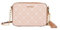 Carlo Colucci Camera Bag mit Logodruck Beige OS