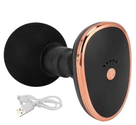 Mini Pistolet de Massage de Poche, Masseur Portable, Relaxation des Tissus Profonds, Percussion du Dos, Pistolet de Massage pour Cervicales et Lombaires, Noir, Réglage à 5 Vitesses